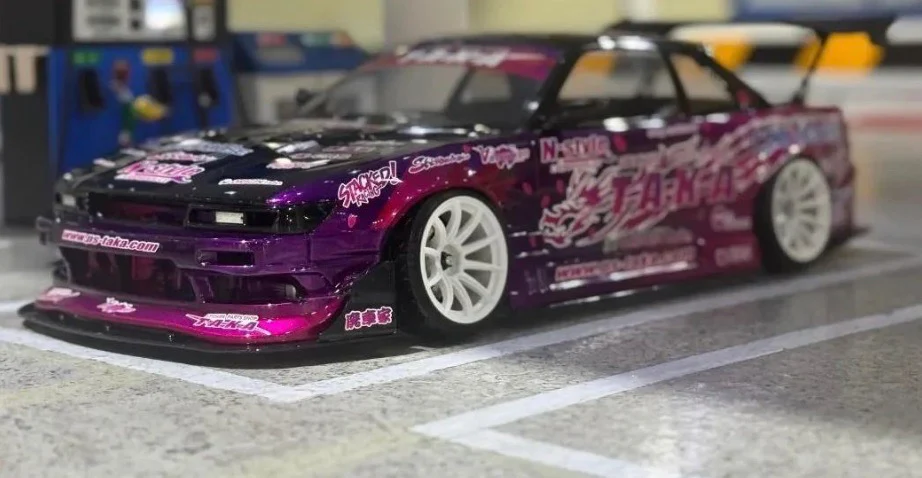 Nissan S13 Silvia ORIGIN LAB FUJIO 2023 (w- TAKA LIVERY) [Addiction RC] AD-HB16-FUJIO - Image 7