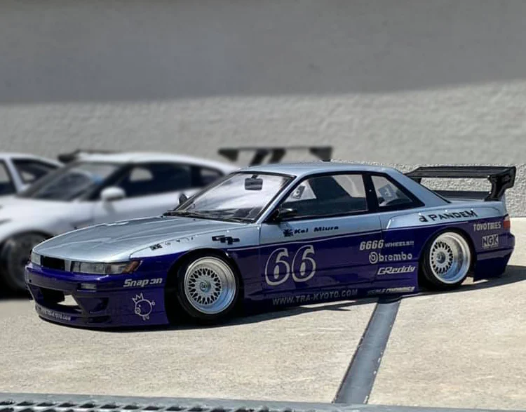 NISSAN S13 Silvia PANDEM (241mm short wheelbase) 1-10 REAL GRADE BODY [Addiction] AD-RB2A