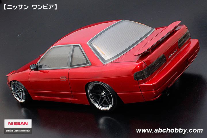 Nissan Silvia Coupe S13 w- Pop Ups - One-Via (Zenki) 1-10 Body Set [ABC Hobby] 67175 - Image 2