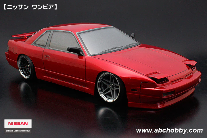 Nissan Silvia Coupe S13 w- Pop Ups - One-Via (Zenki) 1-10 Body Set [ABC Hobby] 67175 - Image 3