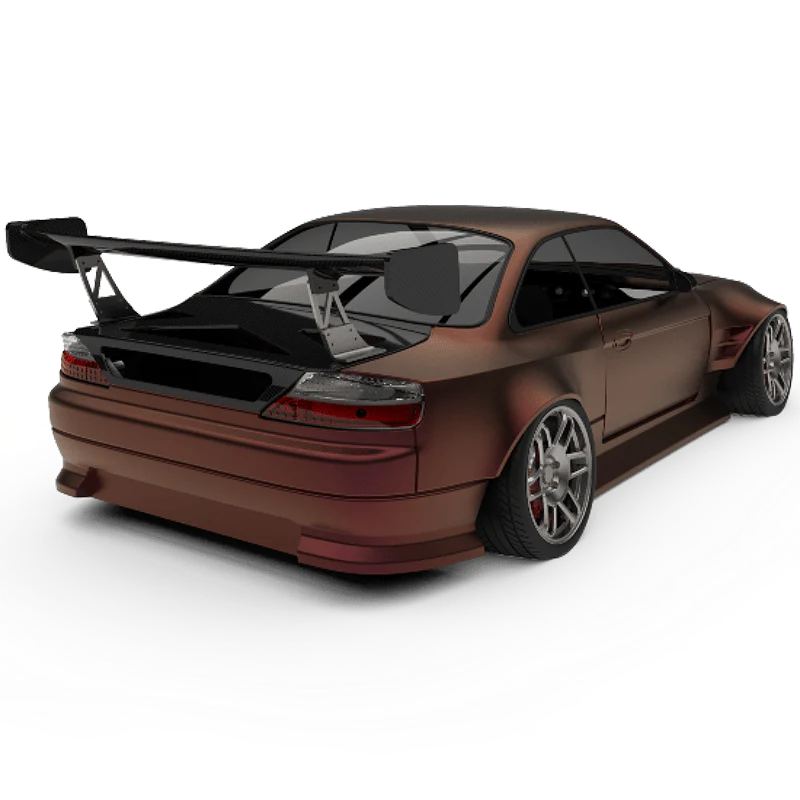 Nissan S14.9 (S14 Chassis with S15 front - rear) 1-10 Drift Body Shell [RC ARLOS] RC-AF-NS14.9 - Image 2