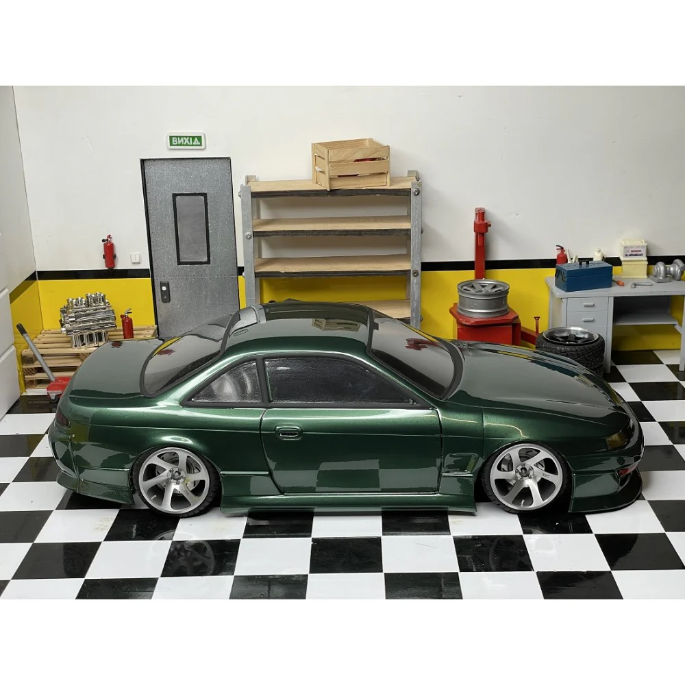 Nissan S14 Silvia KOUKI Shark Eye 1-10 Body Set [Aplastics] S14 - Image 2