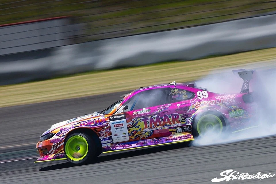 Nissan S15 Silvia 2022 Naoki Nakamura D1 TMAR 1-10 BODY SET [Addiction] AD-TMAR15