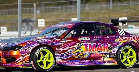 Nissan S15 Silvia 2022 Naoki Nakamura D1 TMAR 1-10 BODY SET [Addiction] AD-TMAR15 - Image 3