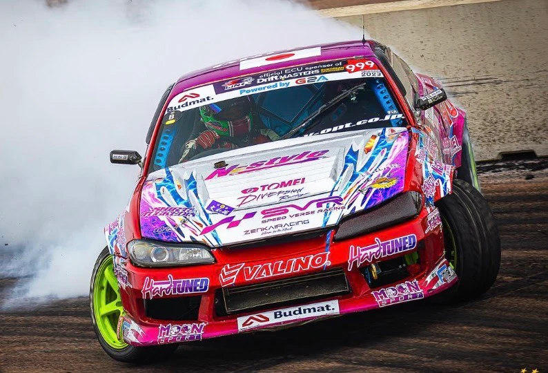 Nissan S15 Silvia 2023 Naoki Nakamura Team Spirit Purple 1-10 BODY SET (w- PS TAKA LIVERY) [Addiction] AD-DM15