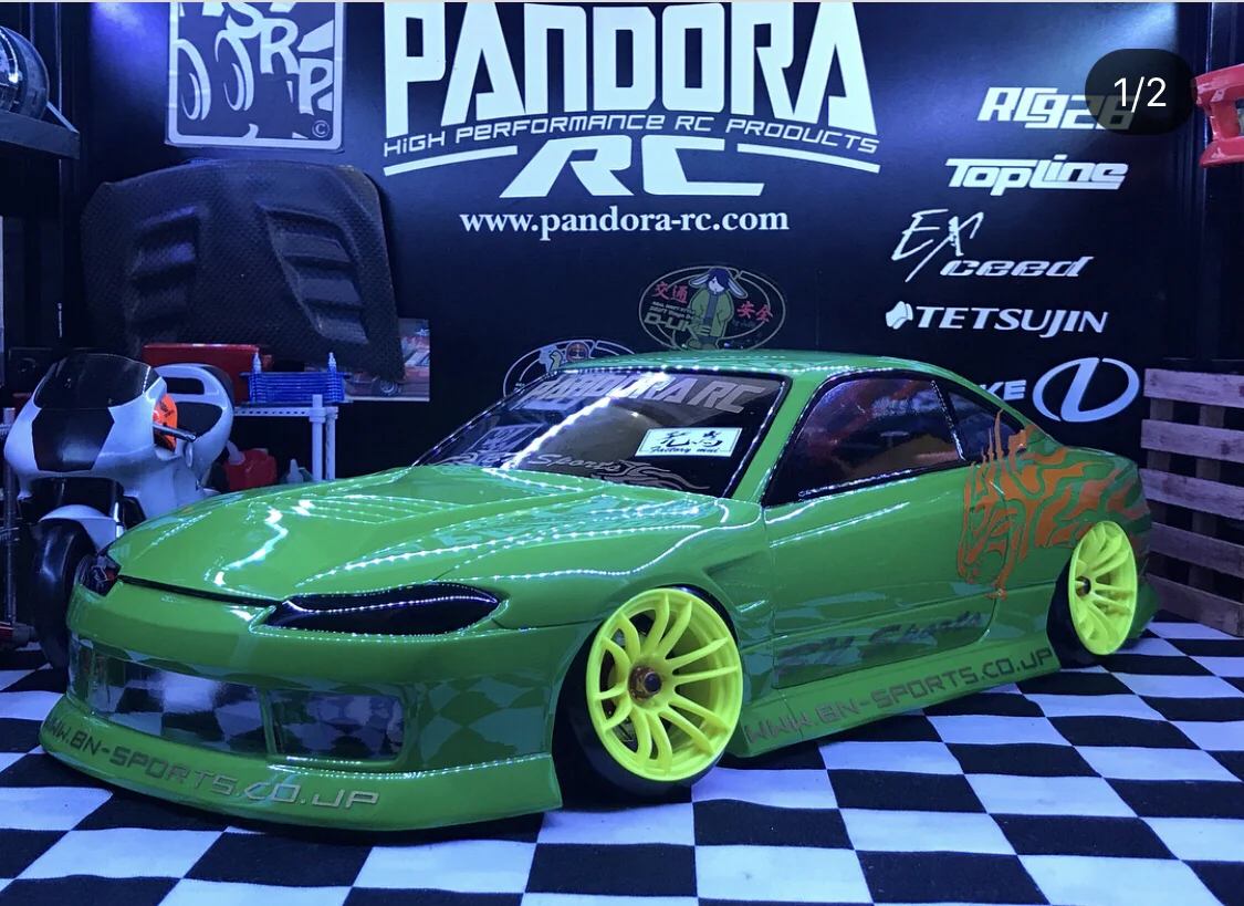 Nissan S15 Silvia BN-Sports Edition 1-10 Body Set [Pandora] PAB-3185 - Image 3