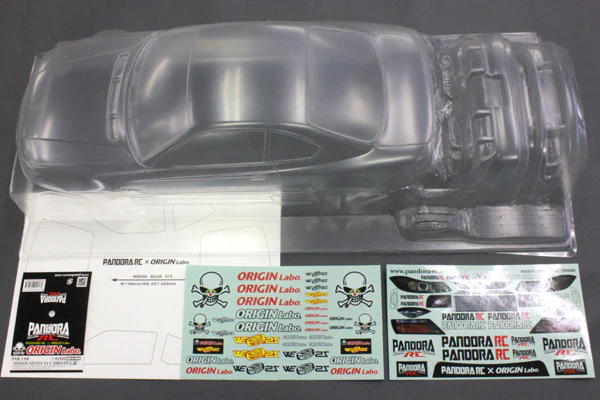 Nissan S15 Silvia Coupe Origin Labo 1-10 Body Set [Pandora] PAB-3148 - Image 2