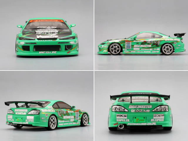Nissan S15 Silvia Kei Office w/ Livery, Wing, 1-10 Body Set *Discontinued NOS* [Yokomo] SD-KOBS - Image 9