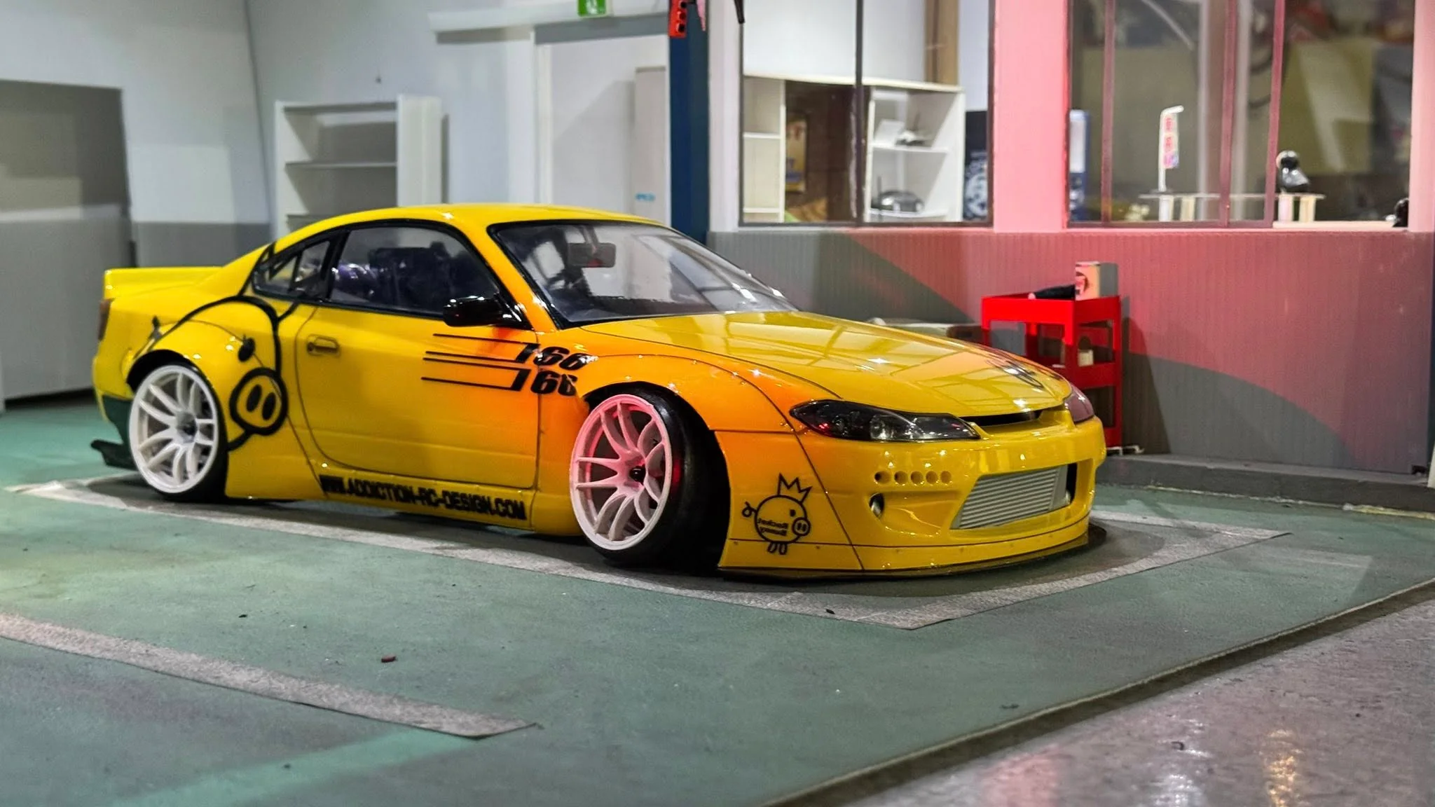 Nissan S15 Silvia Rocket Bunny w 3D DECALS [Addiction] AD-HB21 - Image 3