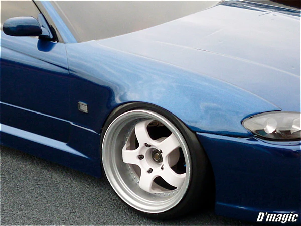 Nissan S15 Silvia Street Line FRONT WIDE FENDERS [D'Magic] DM-07-300 - Image 3