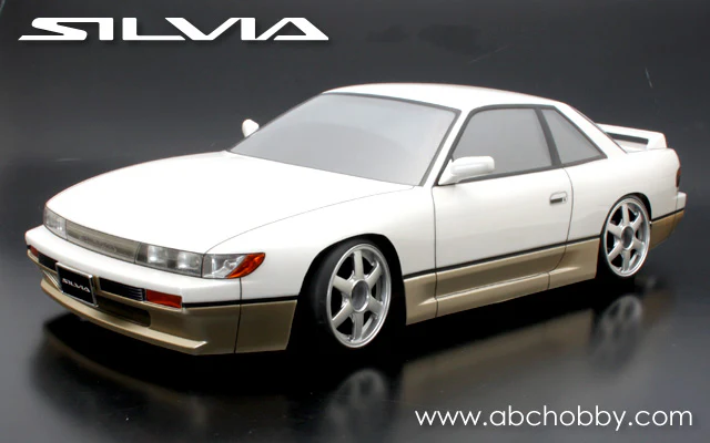 Nissan Silvia S13 1-10 195mm Body Set [ABC Hobby] 67142