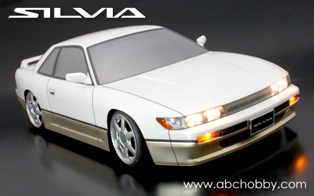 Nissan Silvia S13 1-10 195mm Body Set [ABC Hobby] 67142 - Image 3