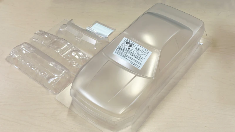 Nissan Silvia S13 1-10 195mm Body Set [ABC Hobby] 67142 - Image 7