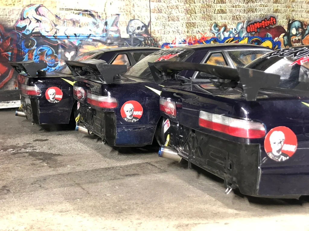 Nissan Silvia S13 Coupe (240sx) Rear Core Support Bumperless [ABC Hobby - Addiction RC] 66729 - Image 2