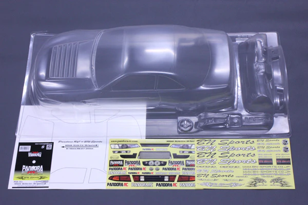 Nissan Silvia S14 240sx KOUKI BN-Sports Edition 1-10 Body Set [Pandora] PAB-3165 - Image 3