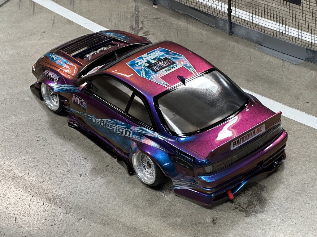 NISSAN Silvia S14 BLS Sports 1-10 (208mm-208mm) Body Set [Pandora] PAB-3209 - Image 2