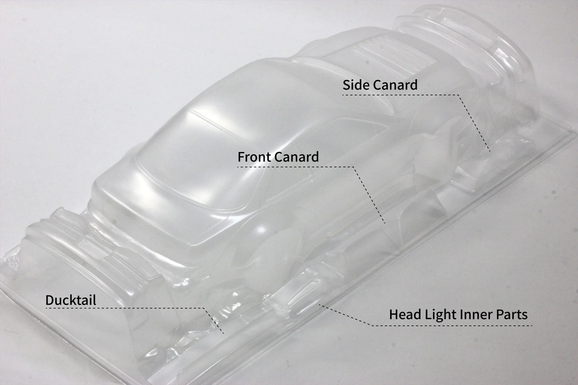 NISSAN Silvia S14 BLS Sports 1-10 (208mm-208mm) Body Set [Pandora] PAB-3209 - Image 6