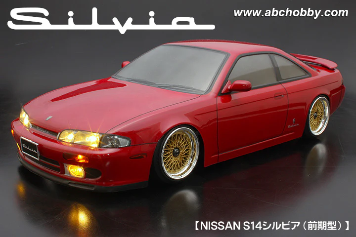 Nissan Silvia S14 ZENKI 1-10 Body Set [ABC Hobby] 67171
