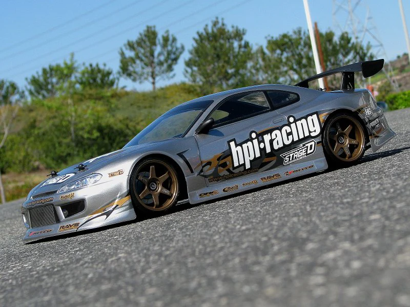 NISSAN SILVIA S15 Drift 1-10 CLEAR Body Set 190mm - [HPI] 17530 - Image 6