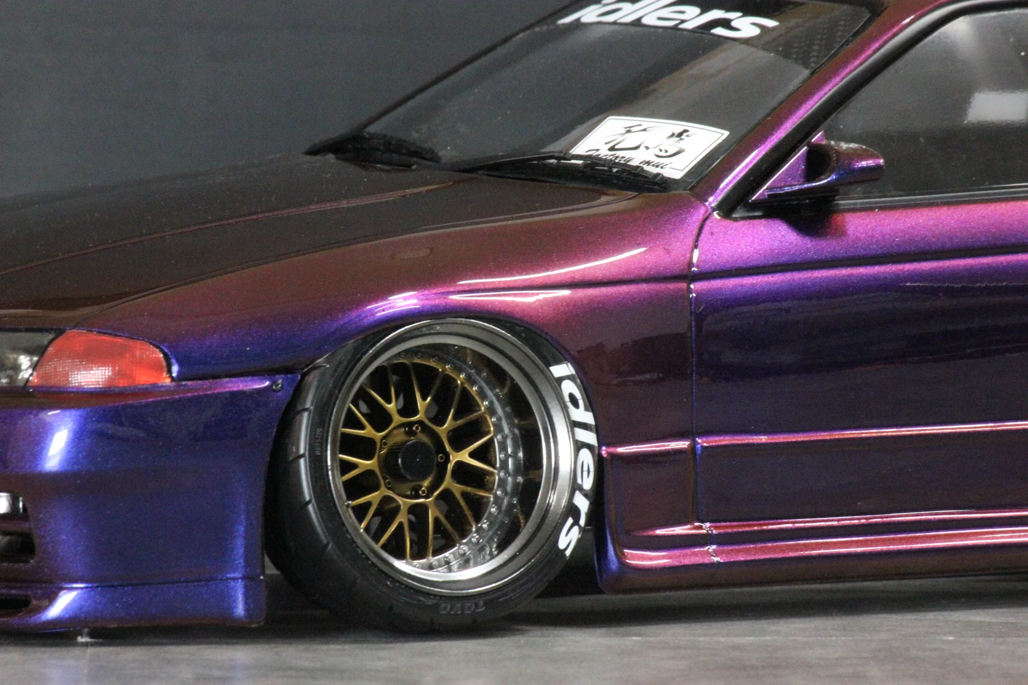 Nissan Skyline BNR32 Coupe 2Dr R32 1-10 Body Set [Pandora] PAB-3232 - Image 3