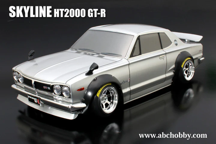 Nissan Skyline GT-R Hakosuka w Fender Flares 1-10 Body Set [ABC Hobby] 67132