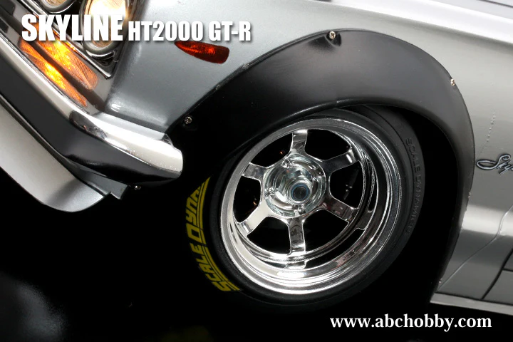 Nissan Skyline GT-R Hakosuka w Fender Flares 1-10 Body Set [ABC Hobby] 67132 - Image 3