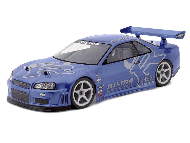 Nissan Skyline GT-R R34 BNR34 1-10 Body Set w/ Wing (200mm) [HPI] 7427