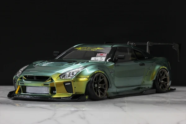 NISSAN Skyline GT-R R35 BLS N-Sports 1-10 (205mm-207mm) Body Set [Pandora] PAB-3207