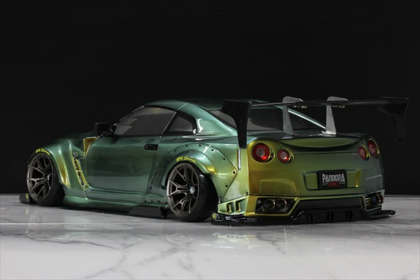 NISSAN Skyline GT-R R35 BLS N-Sports 1-10 (205mm-207mm) Body Set [Pandora] PAB-3207 - Image 2