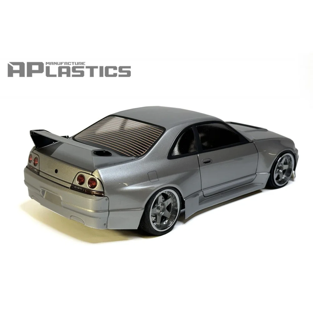 Nissan Skyline GTR BNR33 R33 GT-R 1-10 Body Set (196mm) [APlastics] R33 - Image 3