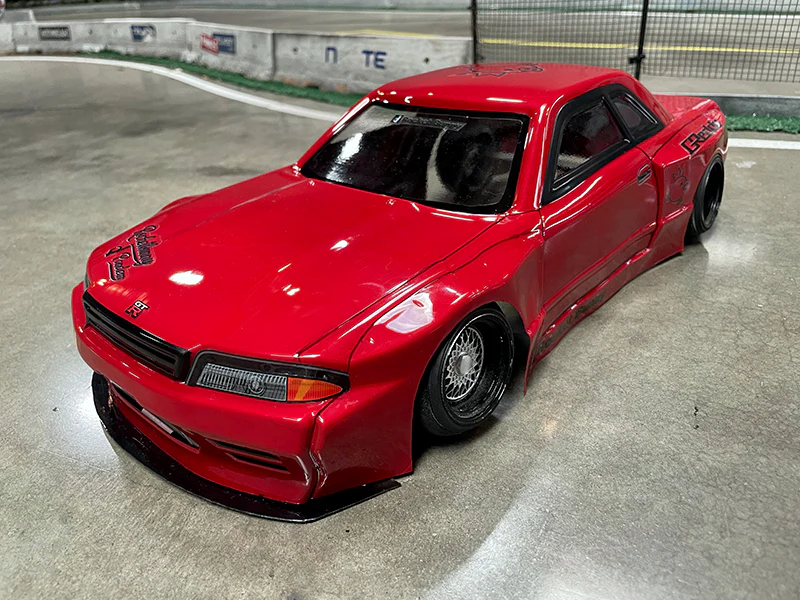 Nissan Skyline GTR R32 BNR32 Pandem 1-10 Body Shell [Quality RC] QRC-R32PANDEM
