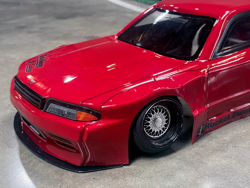 Nissan Skyline GTR R32 BNR32 Pandem 1-10 Body Shell [Quality RC] QRC-R32PANDEM - Image 8