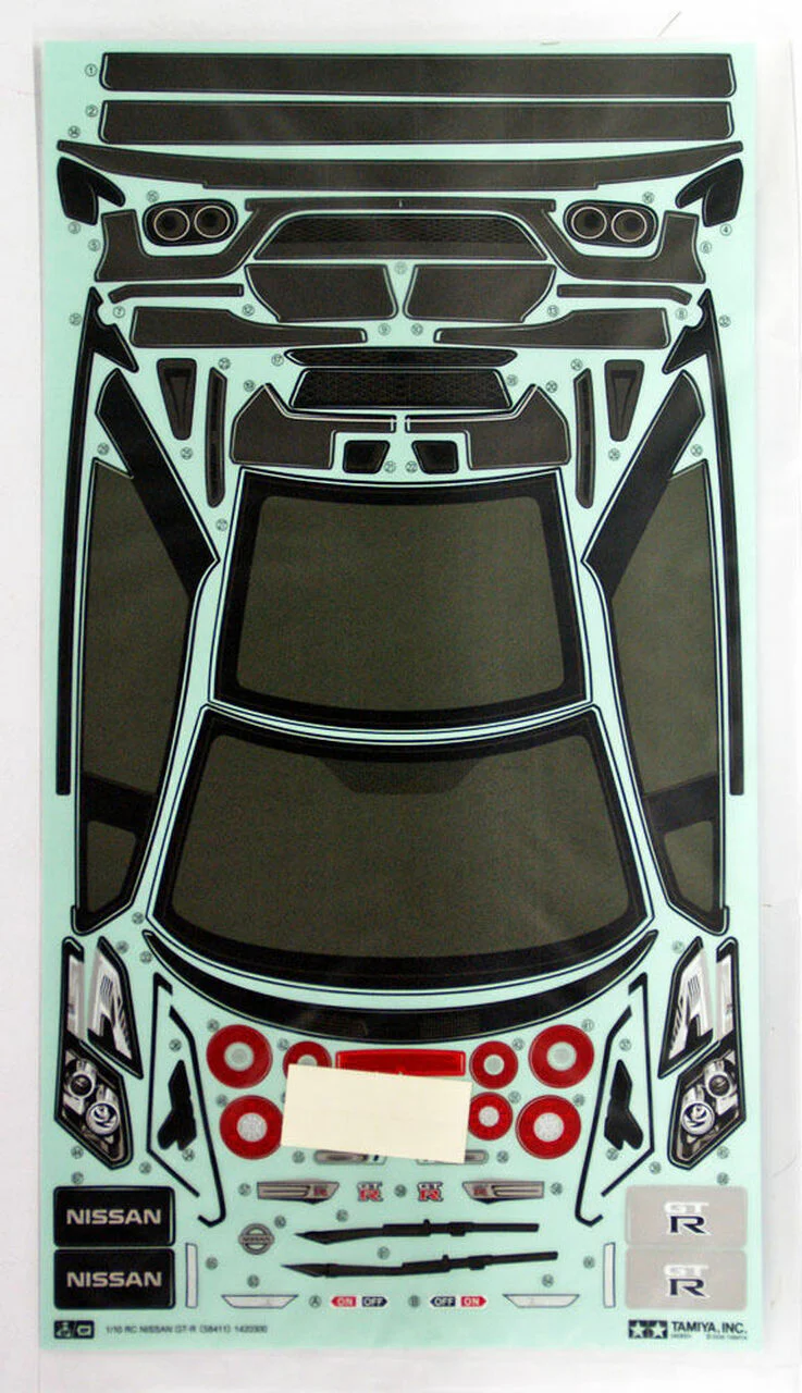 Nissan Skyline GTR R35 1-10 Body Set [Tamiya] 51340 - Image 4