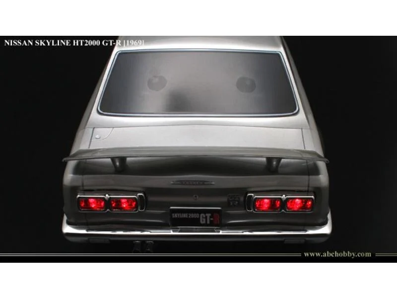 Nissan Skyline HT2000 KPGC10 GT-R Hakosuka w Fender Flares 1-10 Body Set [ABC Hobby] 67093 - Image 3