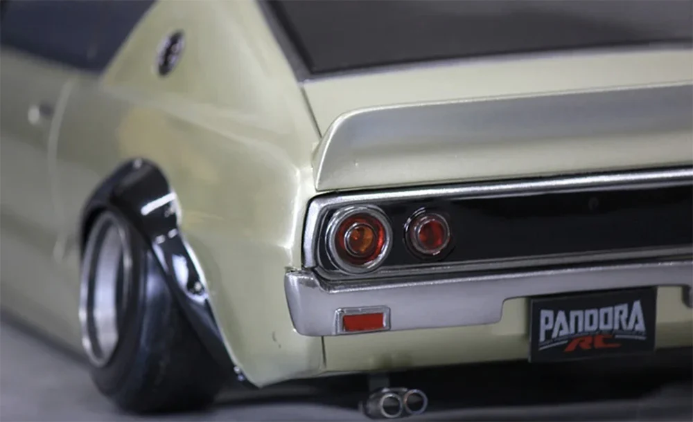 NISSAN SKYLINE KENMERI 2000GT-R KPGC110 CUSTOM 1-10 (197mm) Body Set [Pandora] PAB-3211 - Image 2