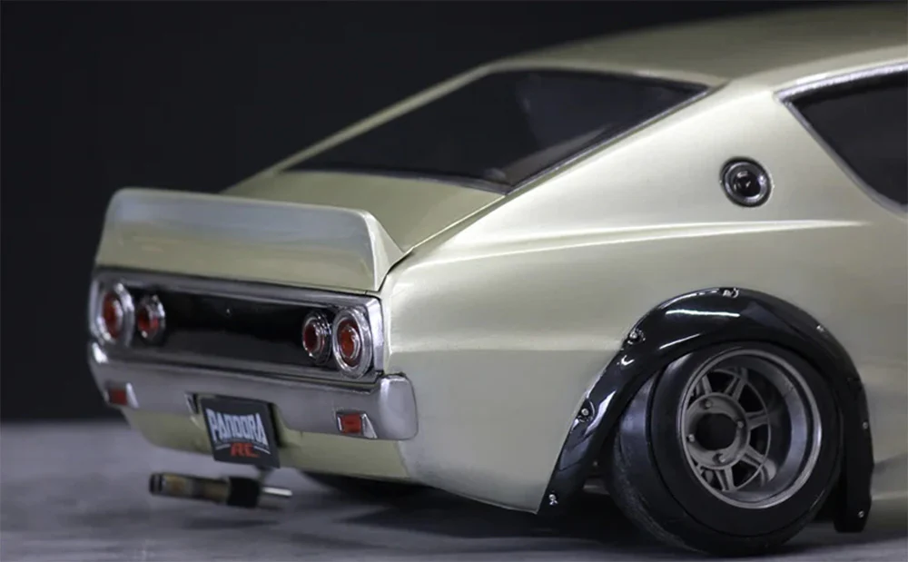NISSAN SKYLINE KENMERI 2000GT-R KPGC110 CUSTOM 1-10 (197mm) Body Set [Pandora] PAB-3211 - Image 3