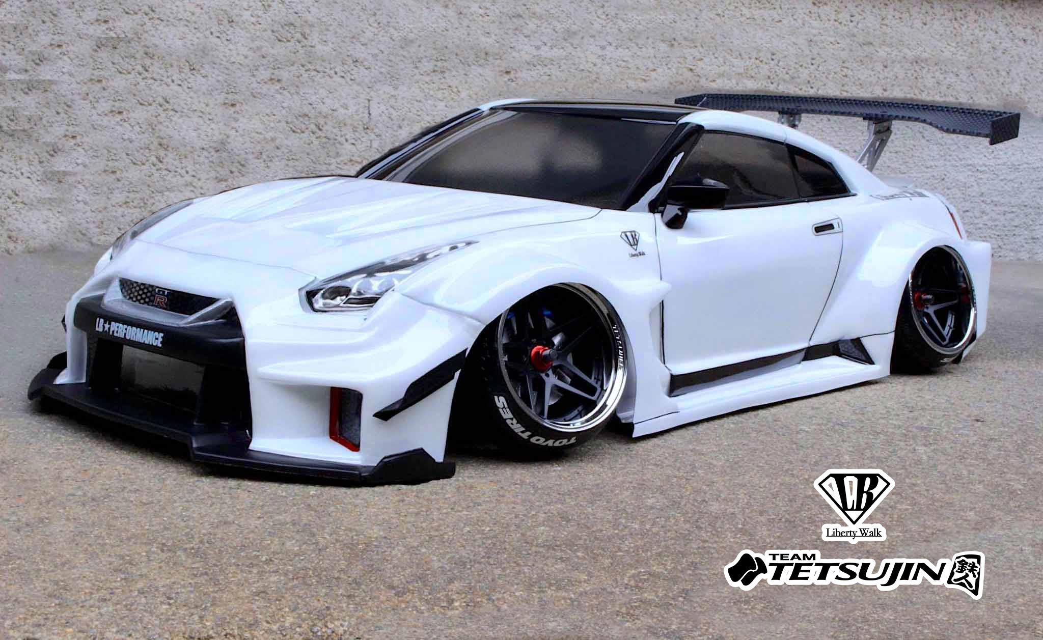 Nissan Skyline R35 Liberty Walk LB WORKS Silhouette 1-10 Body Set [Tetsujin] TT-8210