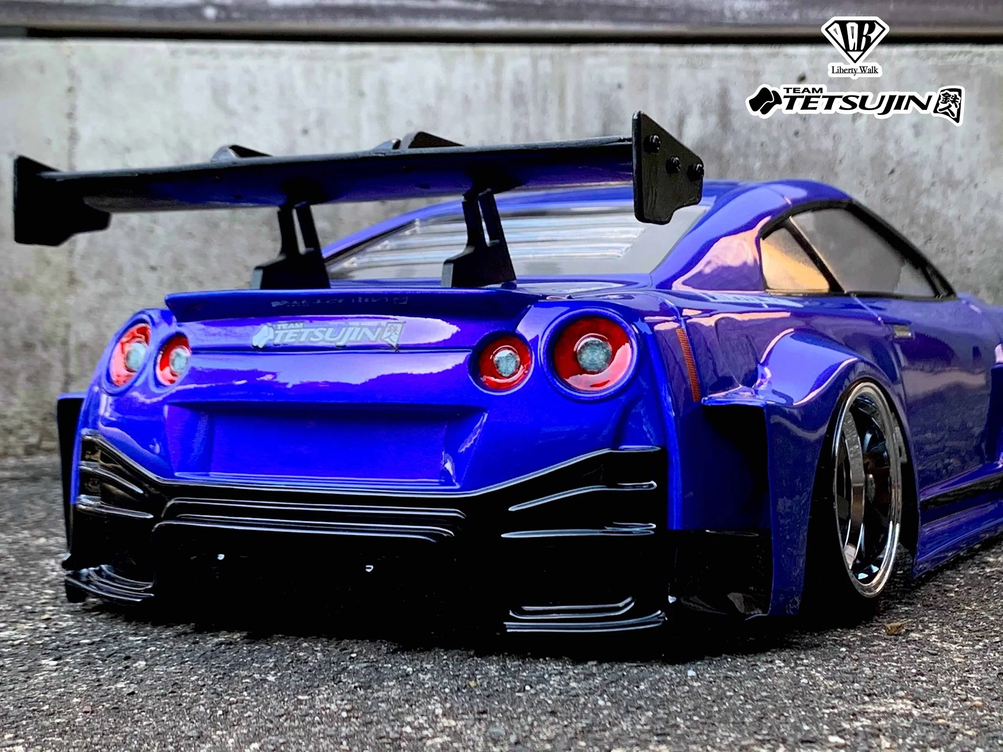 Nissan Skyline R35 Liberty Walk LB WORKS Silhouette 1-10 Body Set [Tetsujin] TT-8210 - Image 8