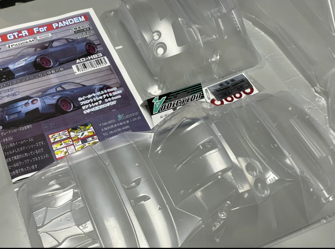 Nissan Skyline R35 Pandem Wide Body Set - F196 - R206 [Addiction] AD-HB3A - Image 4