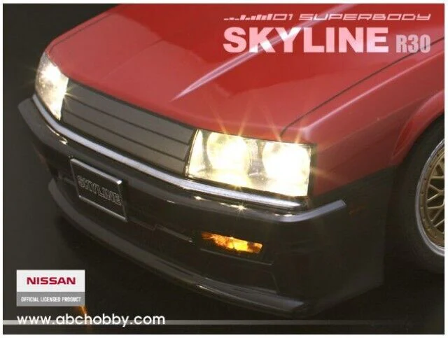 Nissan Skyline RS TURBO R30 1-10 Body Set [ABC Hobby] 67098 - Image 4