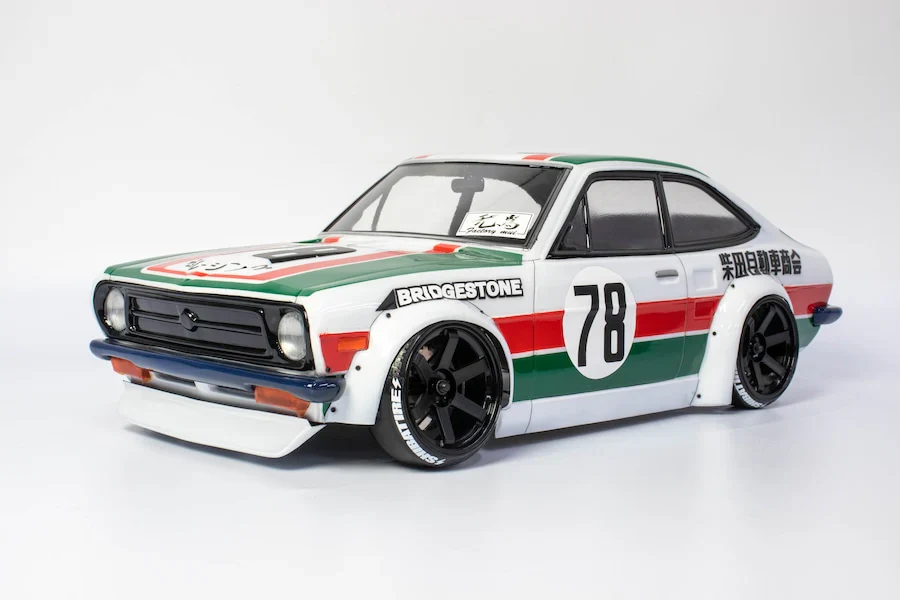 NISSAN B110 SUNNY COUPE RACE SPEC (225mm WHEEL BASE) SHORT WHEEL BASE SWB 1-10 BODY [R31World] R31W421 - Image 4