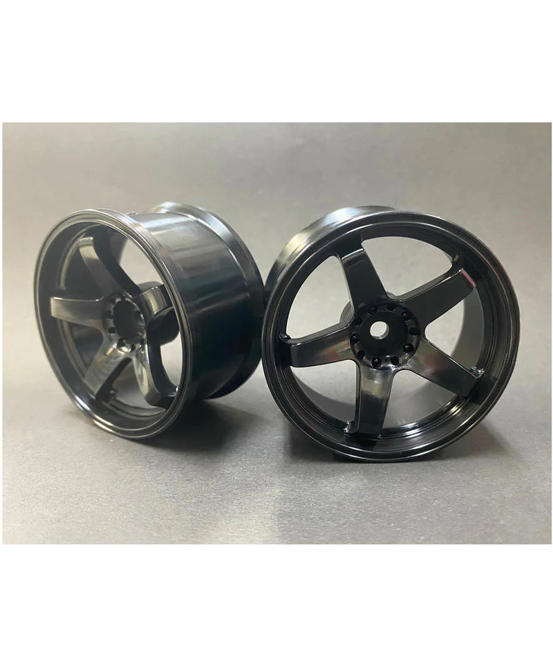 NMODEL VER3 N MODEL III 3 - SUPER HIGH TRACTION 5mm 6mm 7mm 8mm BLACK RIMS [TOPLINE] TDW-055BK TDW-065BK TDW-075BK TDW-085BK - Image 5