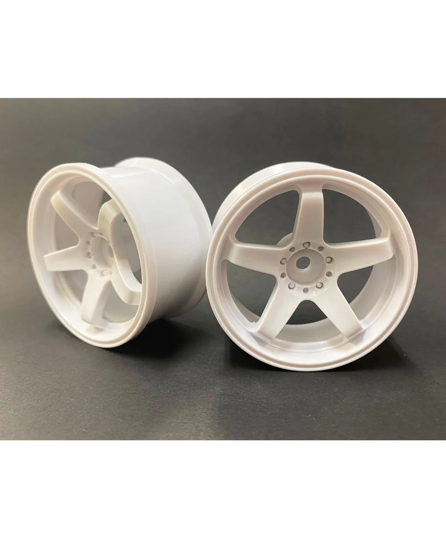 NMODEL VER3 N MODEL III 3 - SUPER HIGH TRACTION 5mm 6mm 7mm 8mm WHITE RIMS [TOPLINE] TDW-055WH TDW-065WH TDW-075WH TDW-085WH - Image 2