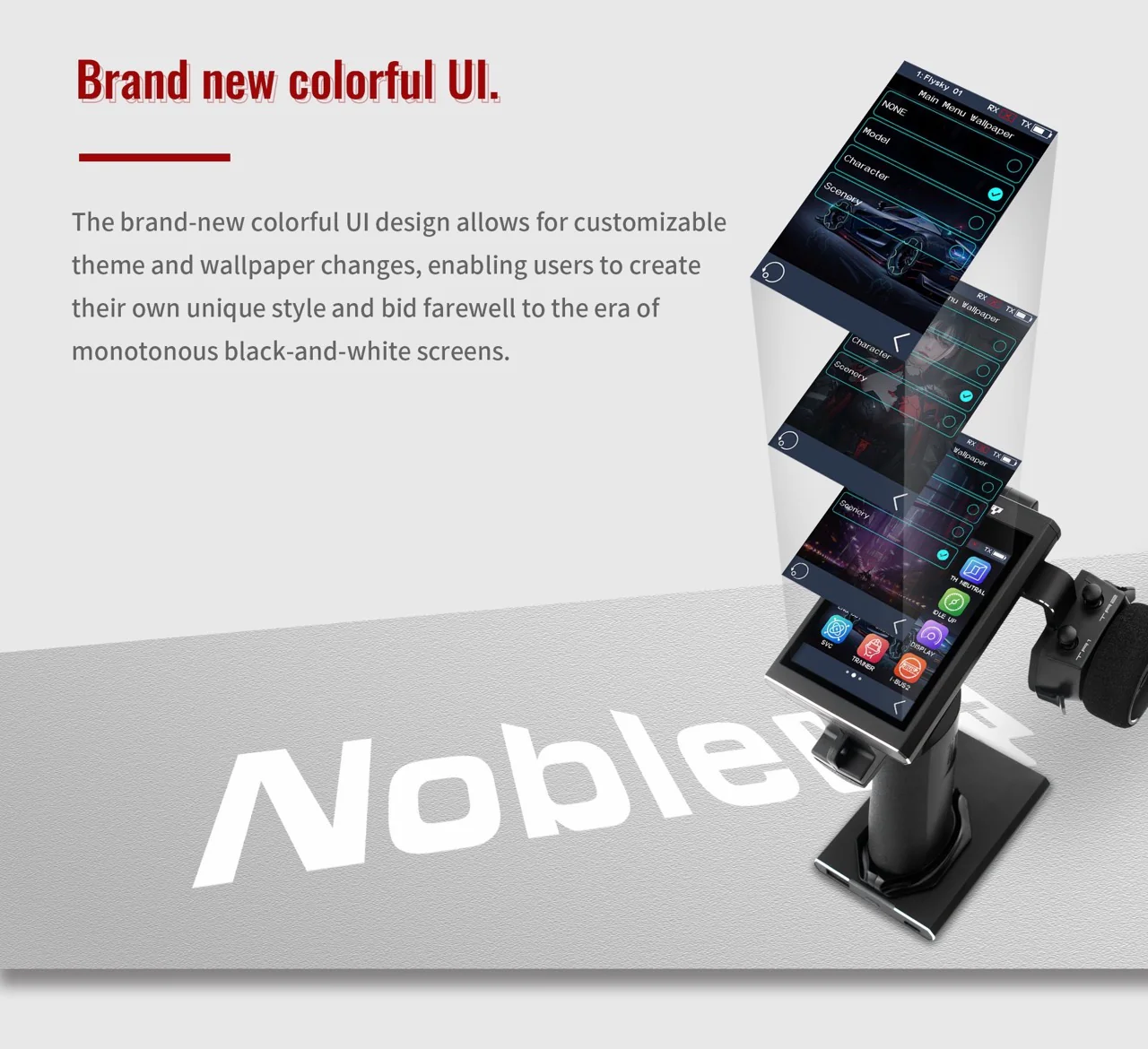 NOBLE NB4+ SURFACE RADIO TRANSMITTER SYSTEM w- Receiver(FGR4B) Adjustable Left or Right handed [FLYSKY] FS-NB4PLUS FSY-NOBLE+ - Image 10