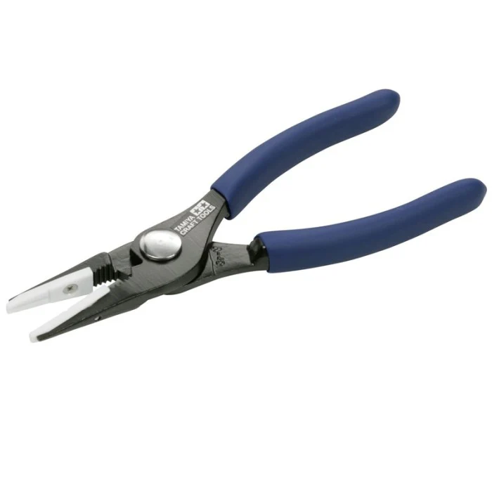 NON-SCRATCH LONG NOSE PLIERS [Tamiya] 74065 - Image 2