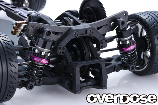 OD High Performance Twin Spring ( 1.2mm-2045 ) 4.5 COILS w- HELPER (BLACK RED PURPLE) [OVERDOSE] OD3831 OD3828 OD3825 - Image 4