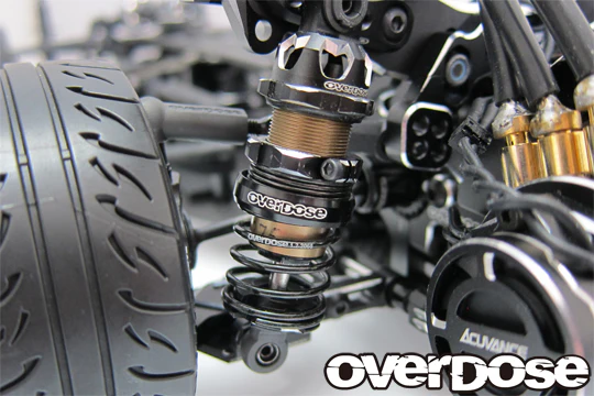OD High Performance Twin Spring RED HELPER ( 1.2mm x 20mm ) 5, 6, 7 COILS w- HELPER  [OVERDOSE] OD3721 OD3722 OD3723 - Image 2