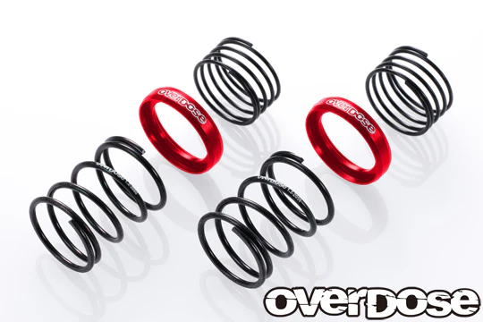 OD High Performance Twin Spring RED HELPER ( 1.2mm x 20mm ) 5, 6, 7 COILS w- HELPER  [OVERDOSE] OD3721 OD3722 OD3723 - Image 5