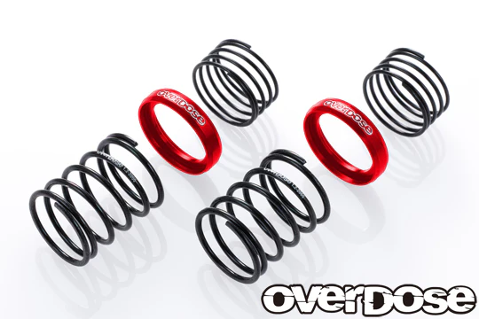 OD High Performance Twin Spring RED HELPER ( 1.2mm x 20mm ) 5, 6, 7 COILS w- HELPER  [OVERDOSE] OD3721 OD3722 OD3723 - Image 6