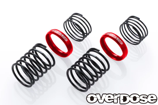 OD High Performance Twin Spring RED HELPER ( 1.2mm x 20mm ) 5, 6, 7 COILS w- HELPER  [OVERDOSE] OD3721 OD3722 OD3723 - Image 7